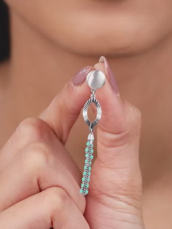 Silver Levitating Earrings
