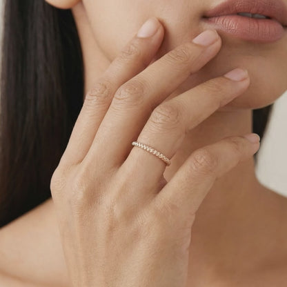 Rose Gold Dazzler Ring
