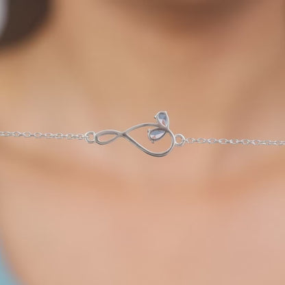 Silver Blush of Love Bracelet