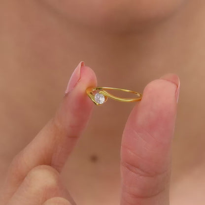 Golden Splendor Ring