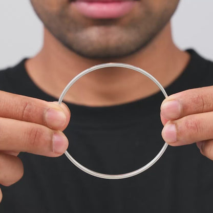 Silver Veer Kada For Him