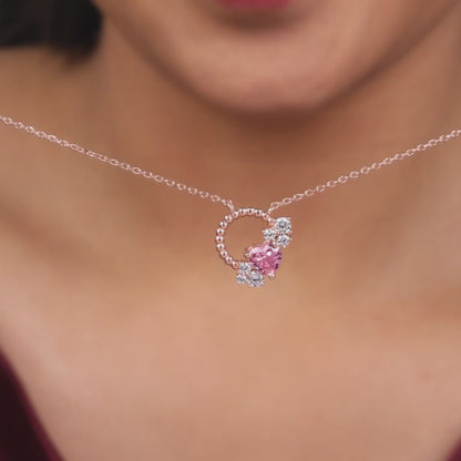 Rose Gold Heartbound Necklace