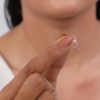 Rose Gold Audrey Earrings