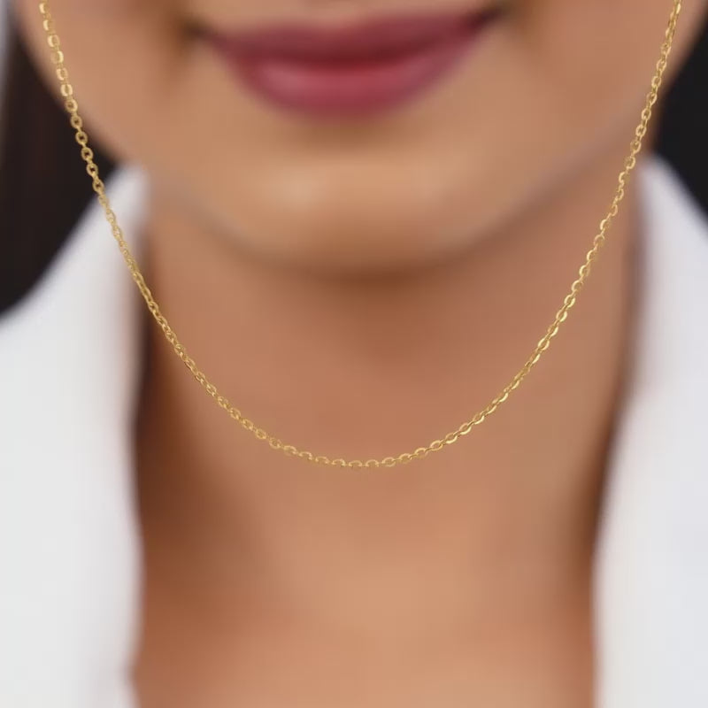 Gold Sparkling Chain - view 6