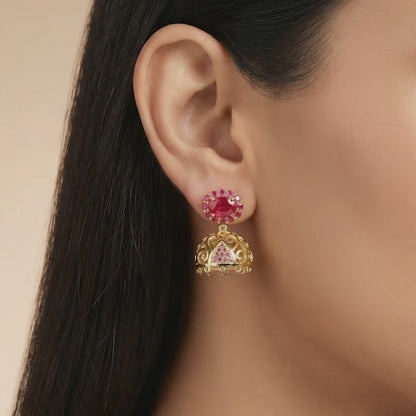 Golden Trisha Jhumki