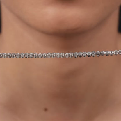 Silver Glow Up Tennis Bracelet