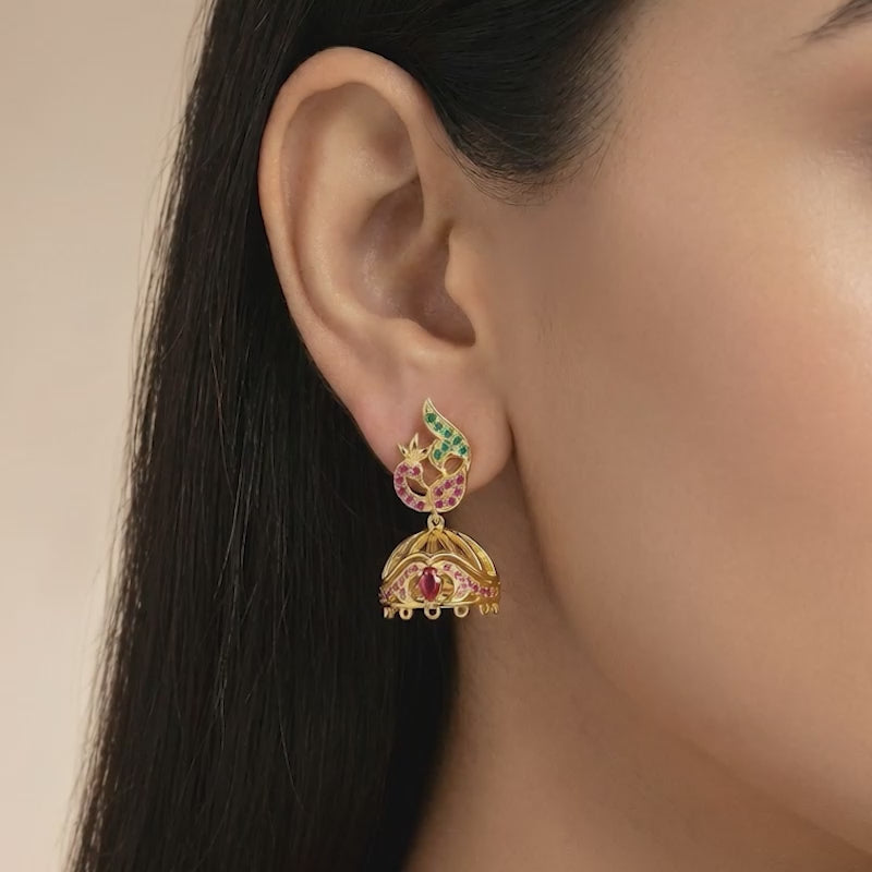 Golden Darshini Jhumki