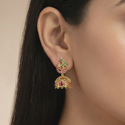 Golden Darshini Jhumki