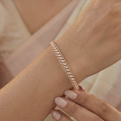 Rose Gold Ikshvaku Bangle (Size 2.6)