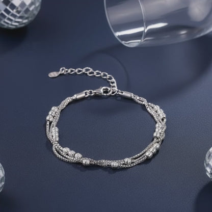 Silver Better Together Bracelet