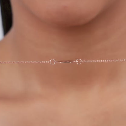 Rose Gold Personalised Hexagon Initial Bracelet