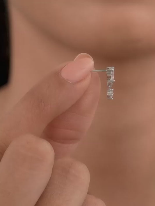 Silver Harli Ear Piercings