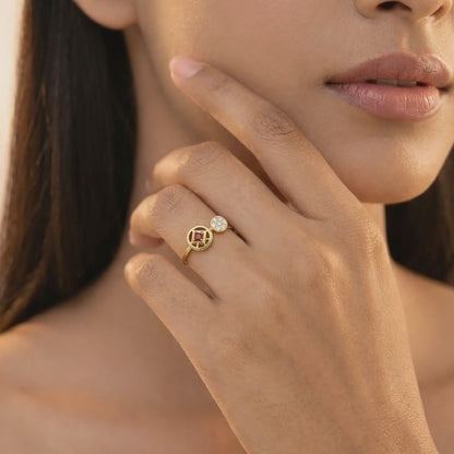 Golden Brigid Ring