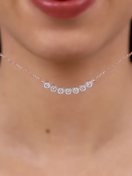 Rose Gold Sweet Love Necklace