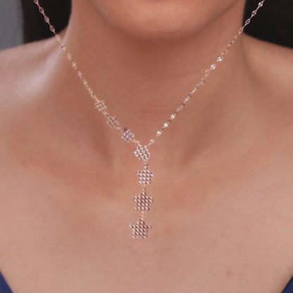Rose Gold Shining Star Necklace