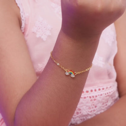 Golden Rainbow Kids Bracelet (2 - 8 Years)