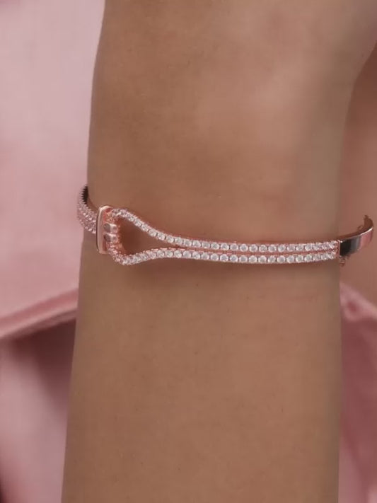 Rose Gold Knotted Feelings Bracelet