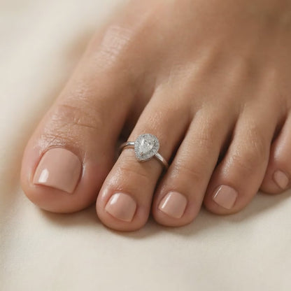 Silver Eshani Toe Rings