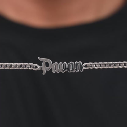 Silver Personalised Timeless Classic Bracelet For Him