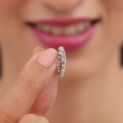 Silver Wheel of Life Earrings