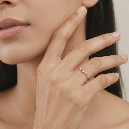 Rose Gold Forever Blush Ring