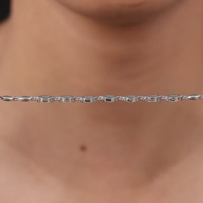 Silver Celeste Zircon Bracelet