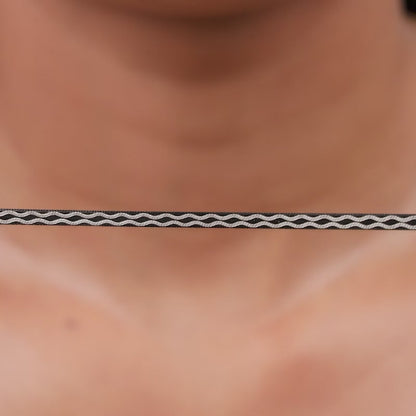 Black Rhodium Celtic Chain