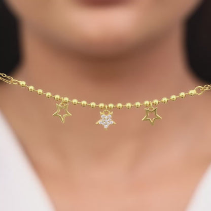 Golden Twinkle Star Bracelet