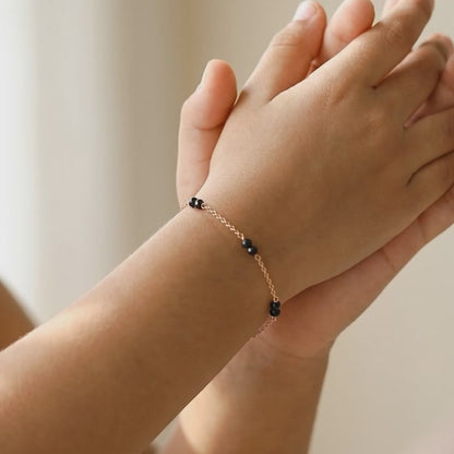 Rose Gold Starry Dot Kids Bracelet (2 - 8 Years)