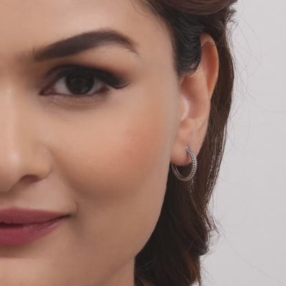 Oxidised Silver Mini Tribal Baali