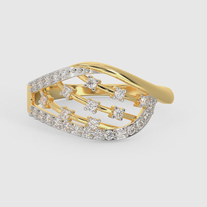 Gold Beautiful Moments Diamond Ring