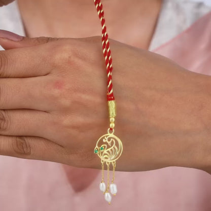 The Blingtastic Lumba Rakhi Set of 2