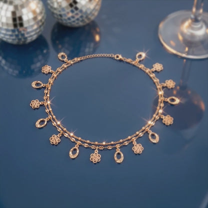 Rose Gold Thriller Anklet