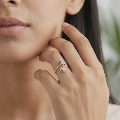 Gold Fantastic Love Lab Grown Diamond Ring (Size 12)