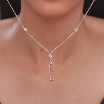 Rose Gold Symphony Necklace
