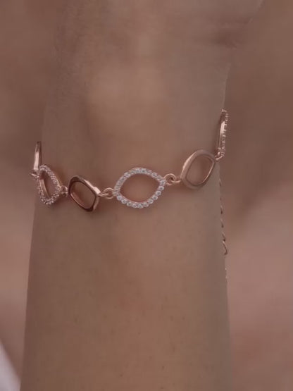 Kriti Sanon Rose Gold Harmony Bracelet