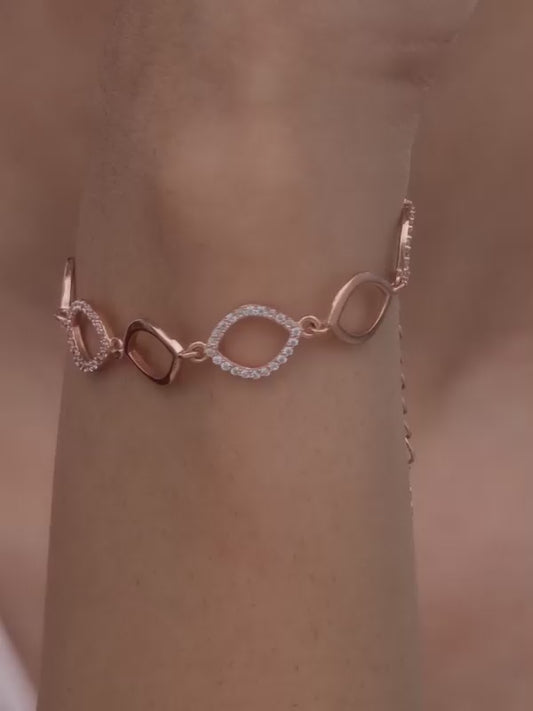 Kriti Sanon Rose Gold Harmony Bracelet