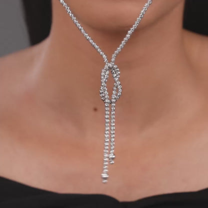 Silver Afterglow Necklace