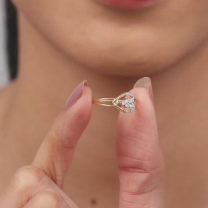 Gold Eden Lab Grown Diamond Ring