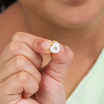 Golden Heartie Kids Studs