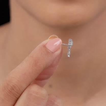 Silver Petalicious Earrings