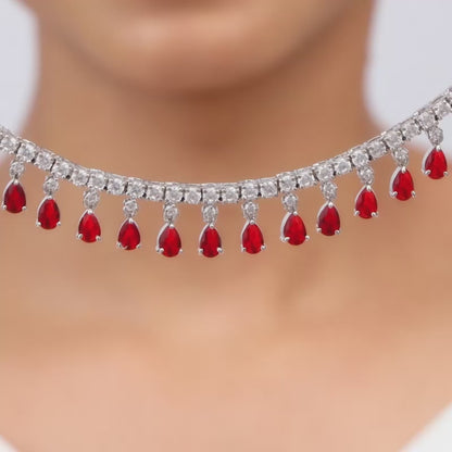 Silver We Fell in Love Necklace