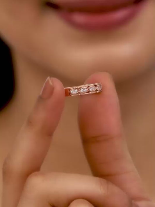 Rose Gold Resplendent Ring