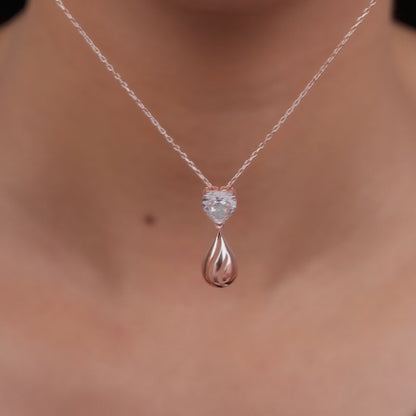 Rose Gold Unsaid Love Necklace