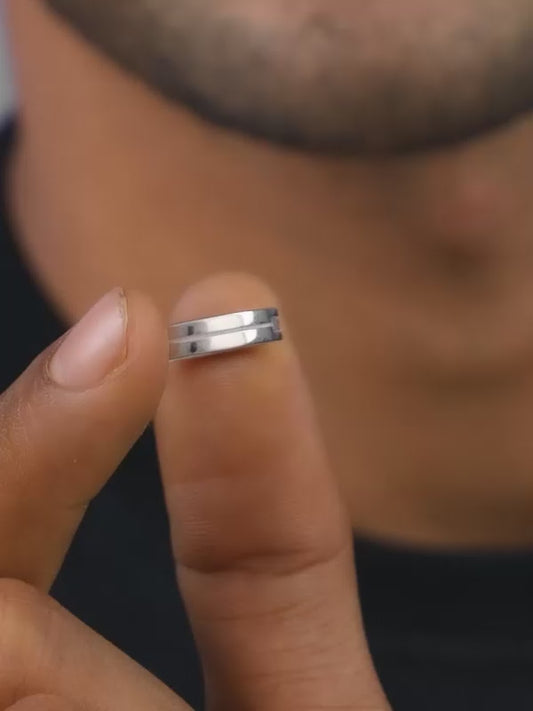 Aditya Roy Kapur Silver Majesty Band For Him