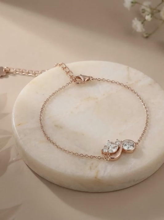 Rose Gold Dancing Queen Bracelet