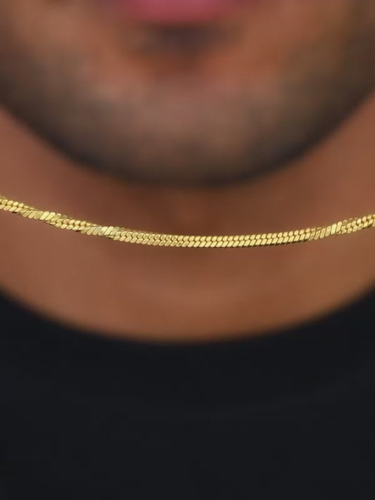 Golden Charismatic Chain For Him
