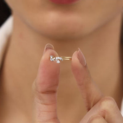 Gold Nima Diamond Ring