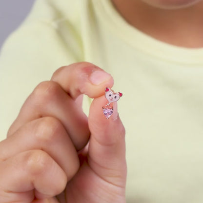 Rose Gold Joyful Boo Earrings