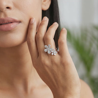 Silver Eleanor Ring (Size 20)